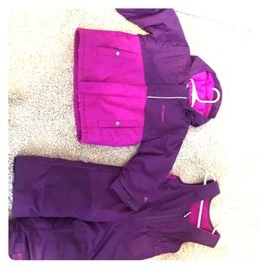 Toddler girl winter suite